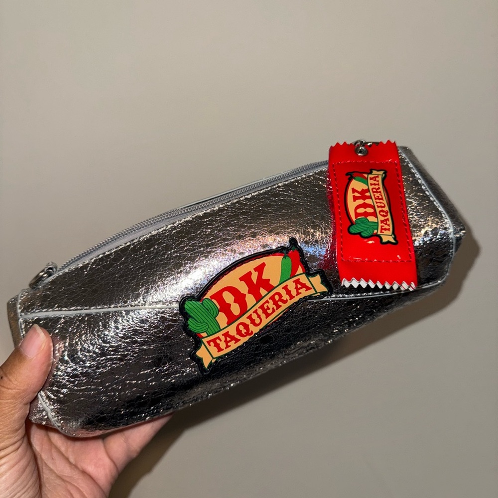 Silver BK Taqueria Pouch